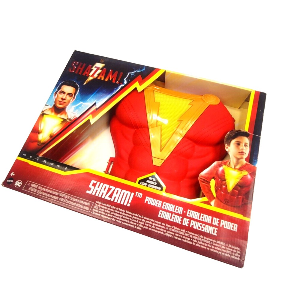 Shazam! Power Emblem‎ Costume Toy with Lights & Sounds | DC Comics Kids Cosplay